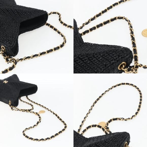 Chanel Chain Shoulder Bag Raffia - Picture 4 of 7